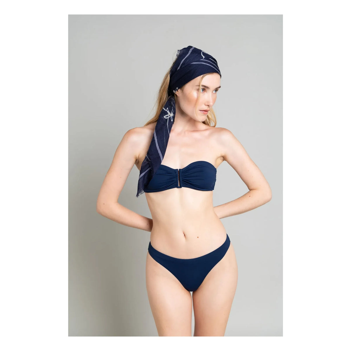 Smallable Woman - Lisa Low Cut Swimsuit | Navy Blue