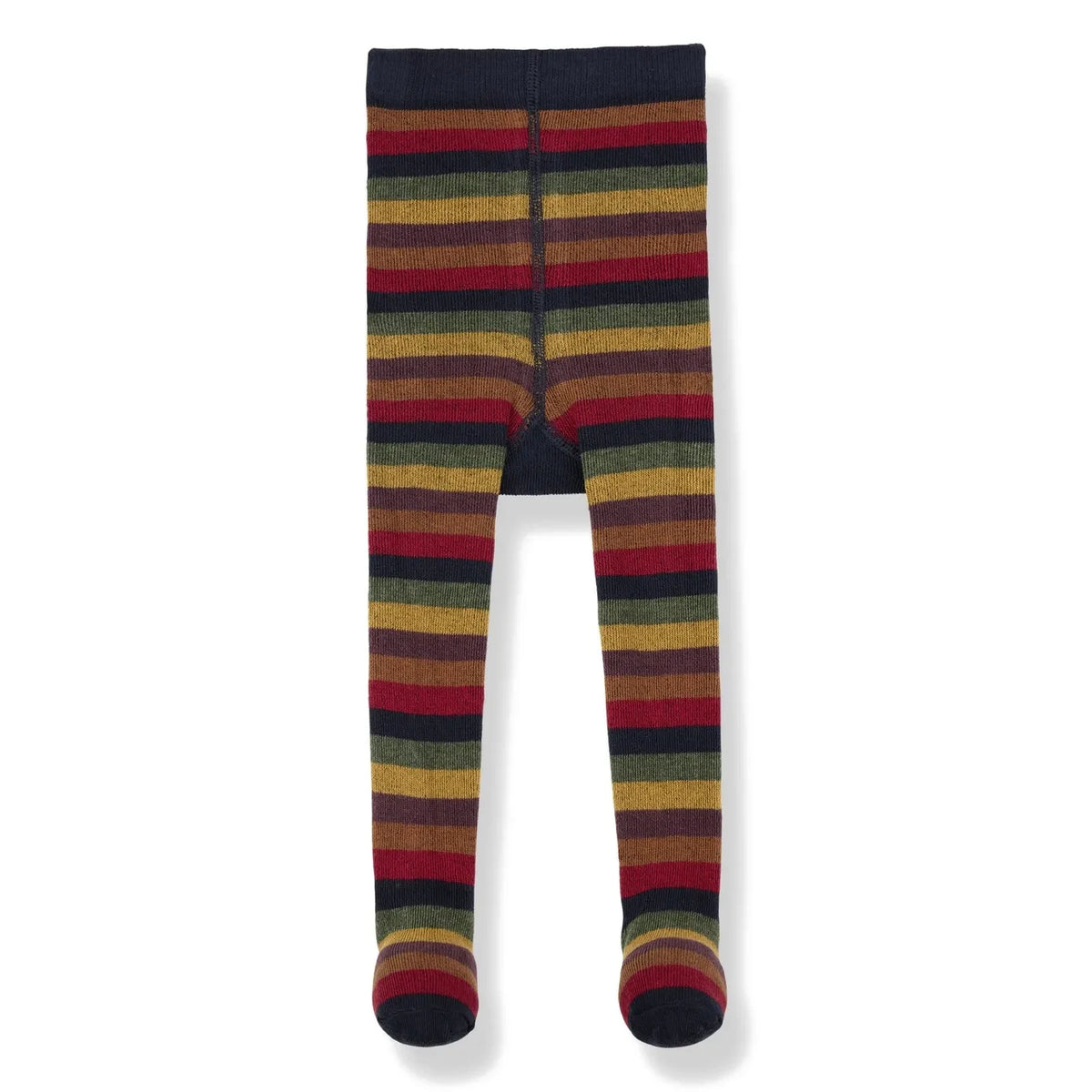 1+ in the family - Ragusa Striped Tights | Red