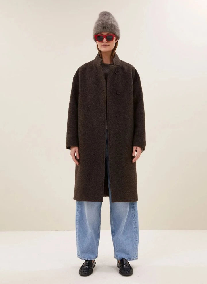 By Bar - Macy Wool Coat | Brown