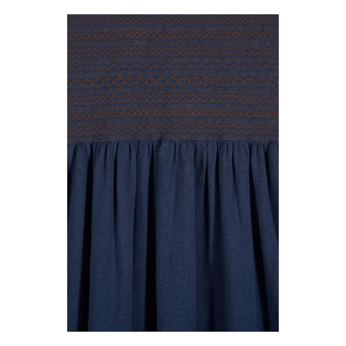 Maria de la Orden - Owl Knit Skirt | Navy