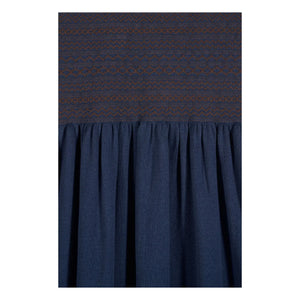 Maria de la Orden - Owl Knit Skirt | Navy