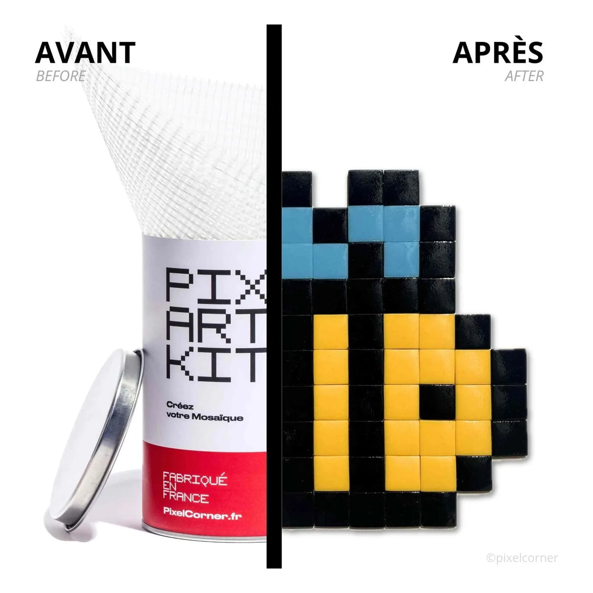 Pixel Corner - Pixel Art Kit - Save Bzzz | Yellow