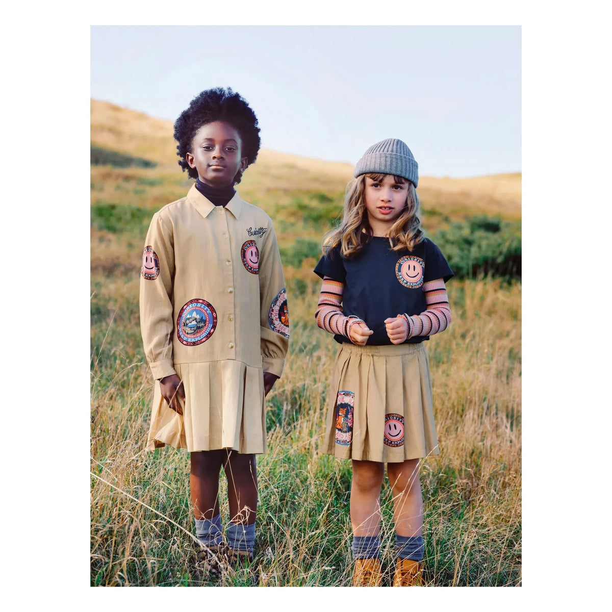 Molo - Breeta Smiley Skirt | Camel