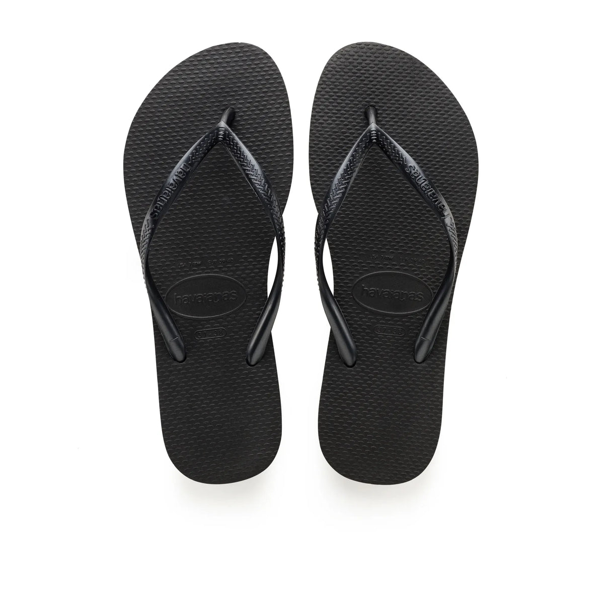 Havaianas - Thin Toe Post Flip Flops | Black