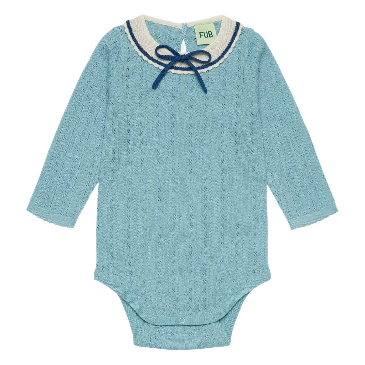 FUB - Blue Merino Wool Bow Body