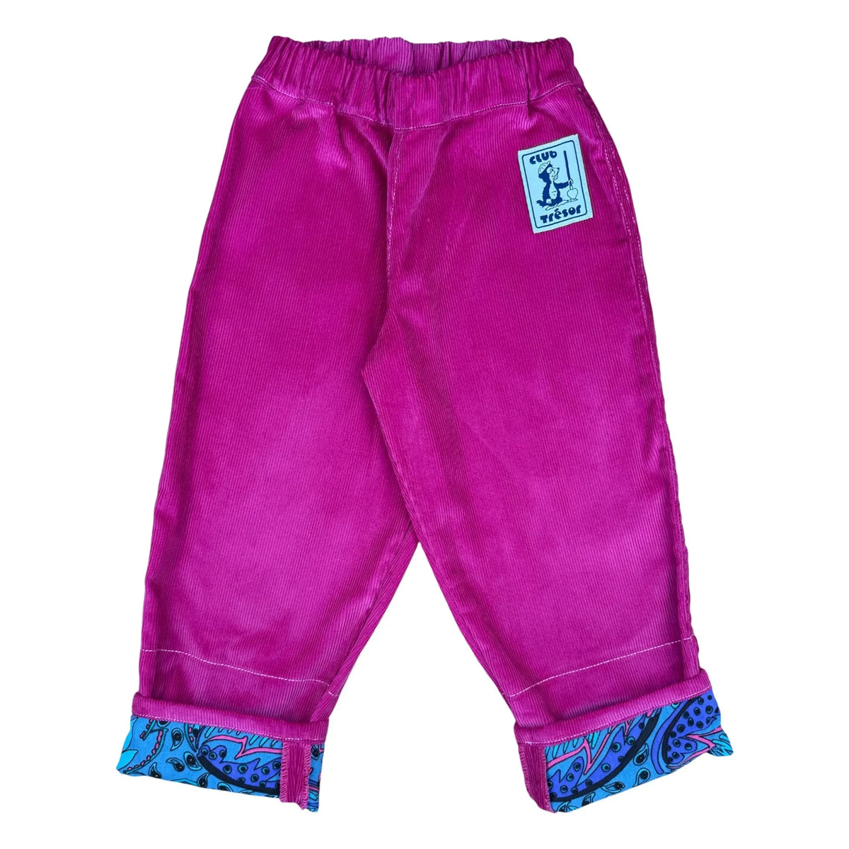 Club Trésor - Candy Evolutive Velvet Pants | Pink