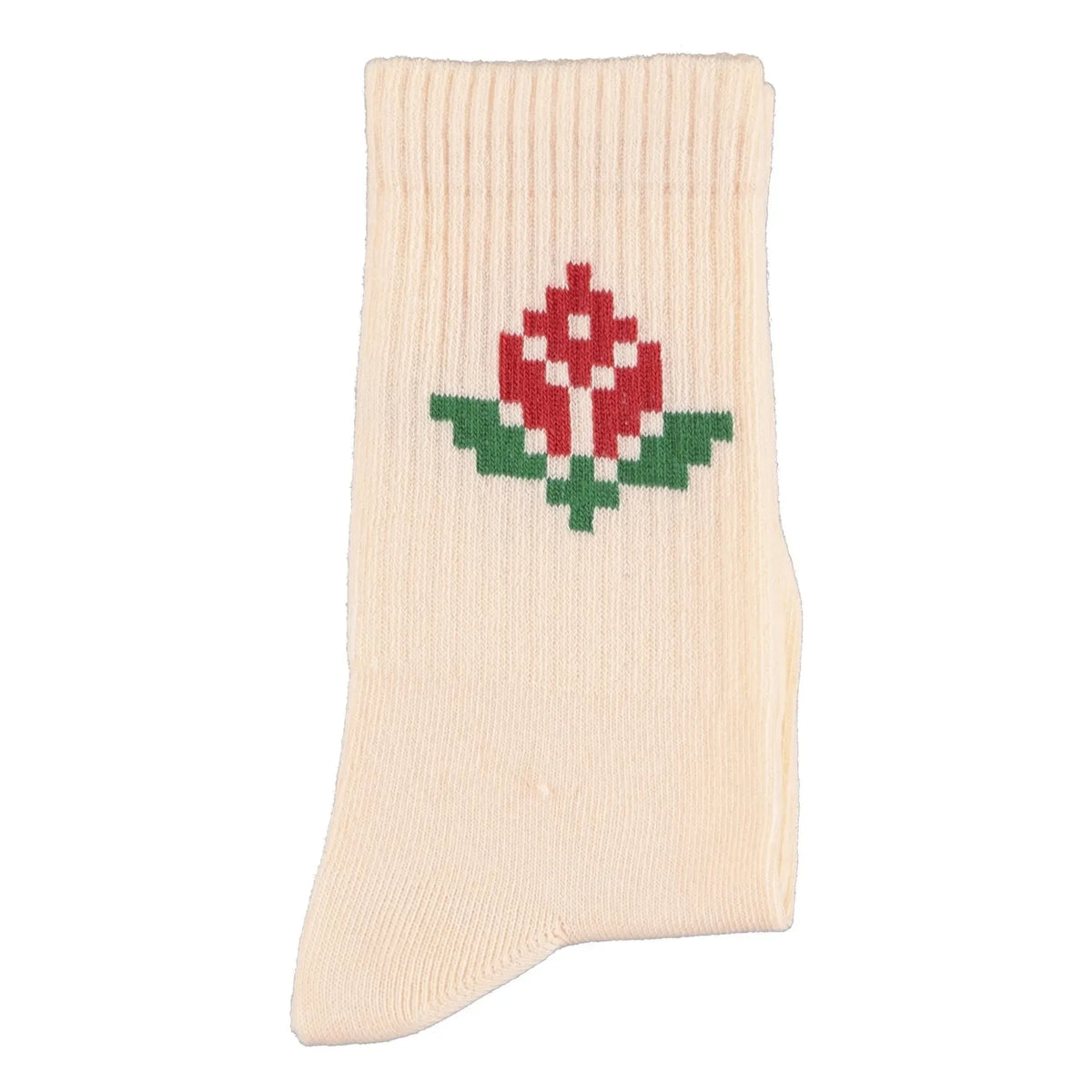 Piupiuchick - Baby Pink Floral Socks