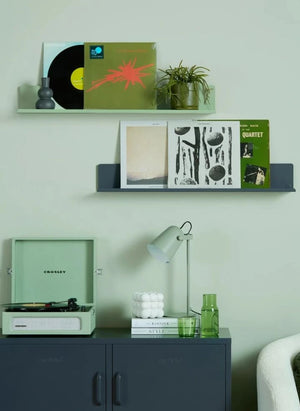 Mustard Made - Ledge Metal Wall Shelf | Sage