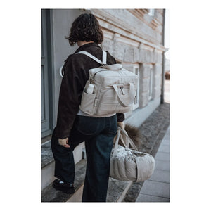 Sebra - On-the-Go Diaper Bag | Beige
