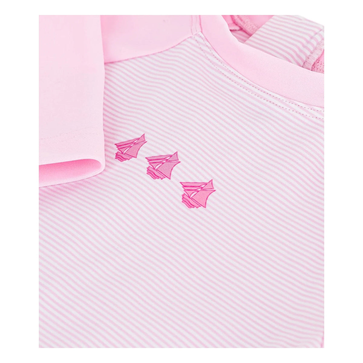 Petit Bateau - Striped UV Protective Swimsuit | Pink