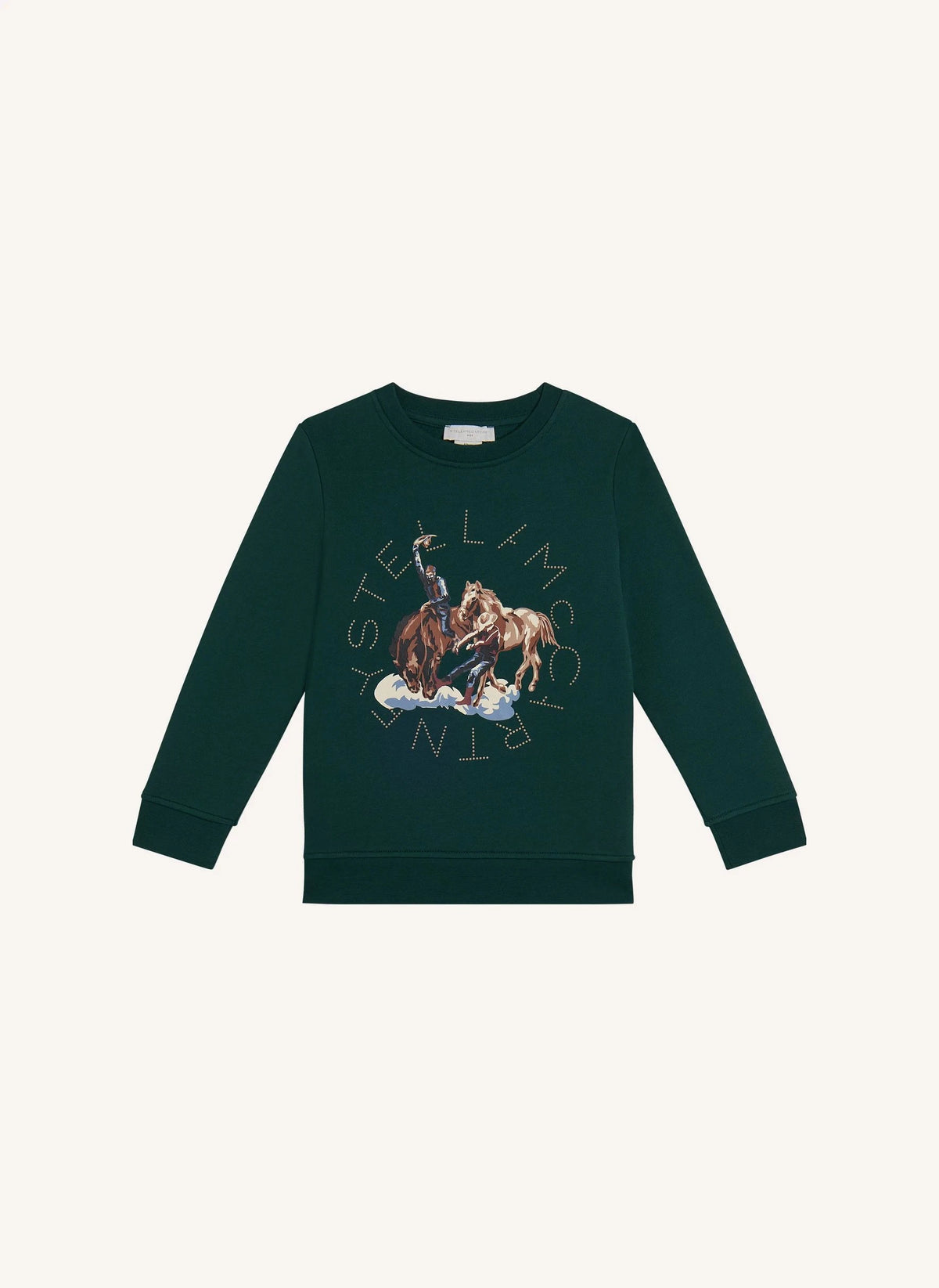 Stella McCartney Kids - Stella Cowboy sweatshirt | Dark green