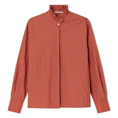 Dr Bloom - Pepsi Vichy Blouse | Coral