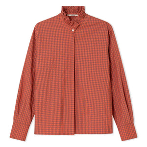 Dr Bloom - Pepsi Vichy Blouse | Coral