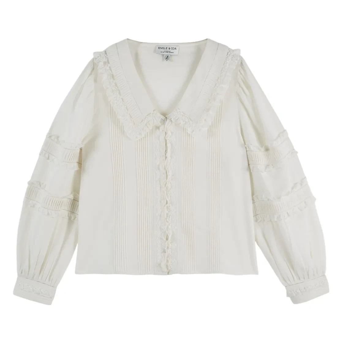 Emile et Ida - Vintage Ecume Blouse | Ecru