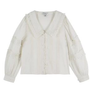 Emile et Ida - Vintage Ecume Blouse | Ecru