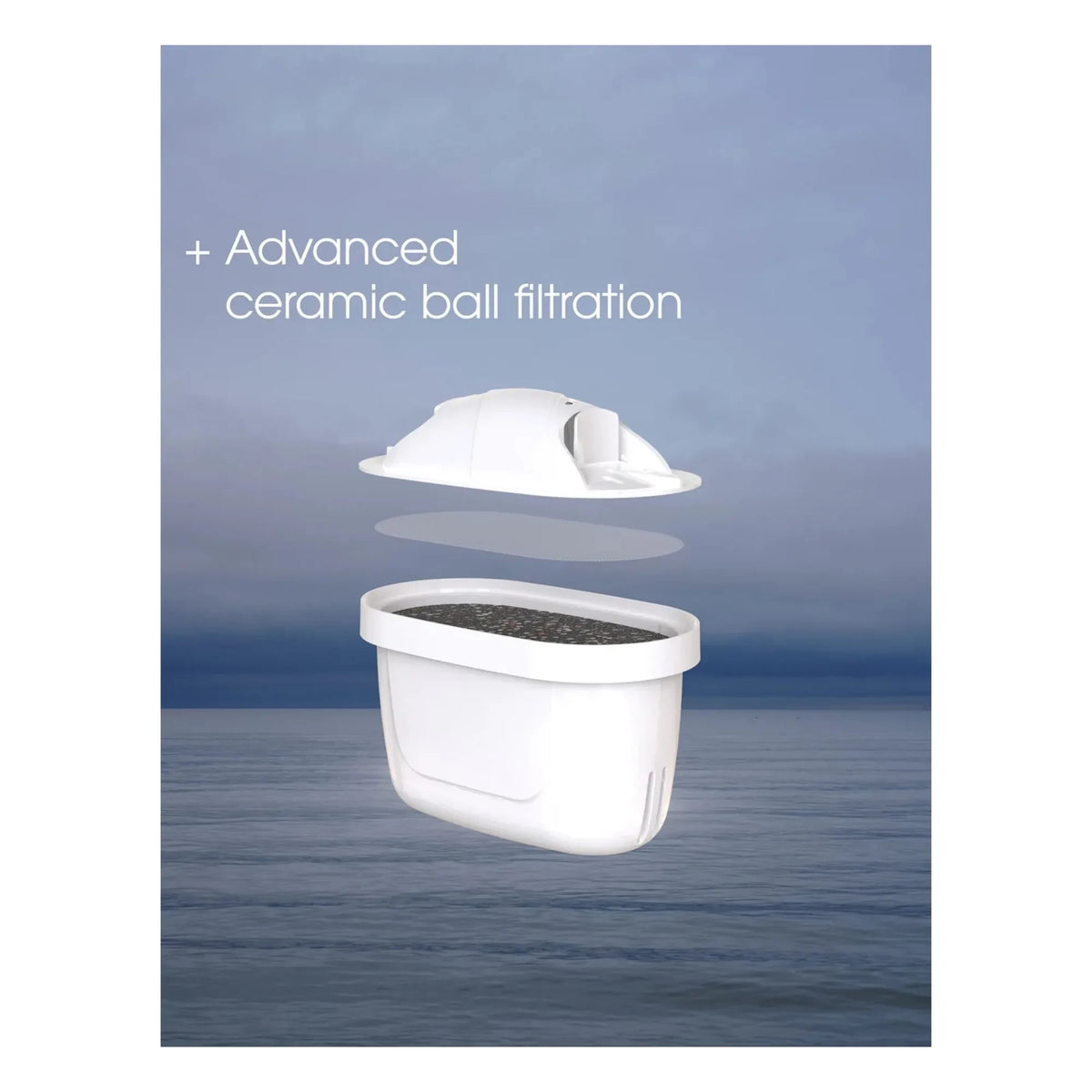 Stelton - Magnesium+Universal Water Filters - 3-Piece Set | White