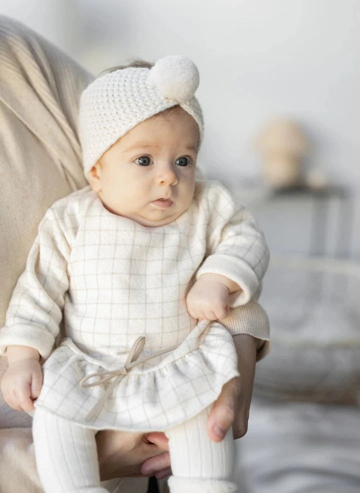 1+ in the family - Cecilia Polar Dress | Ecru