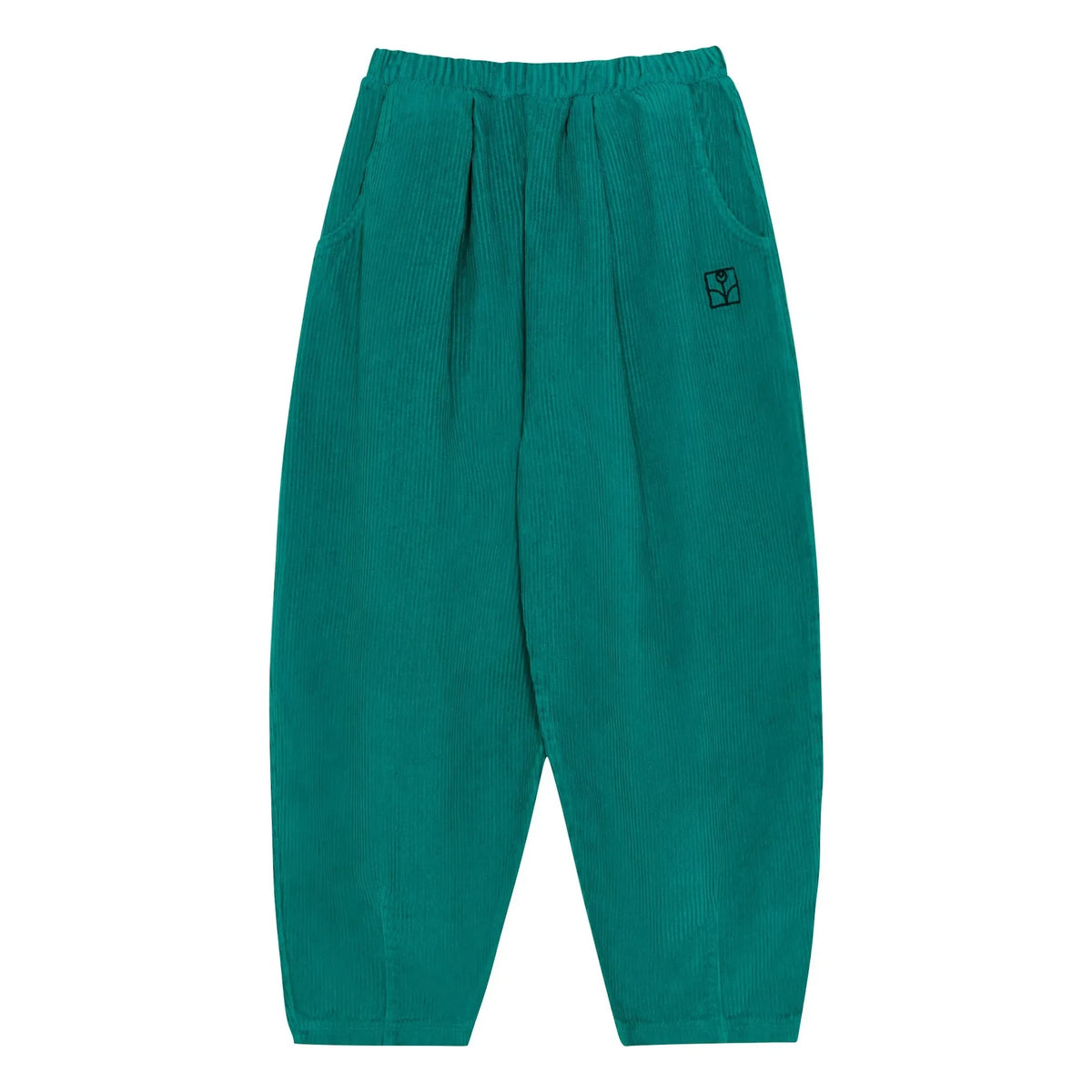 The Campamento - Logo Velvet Pants | Turquoise