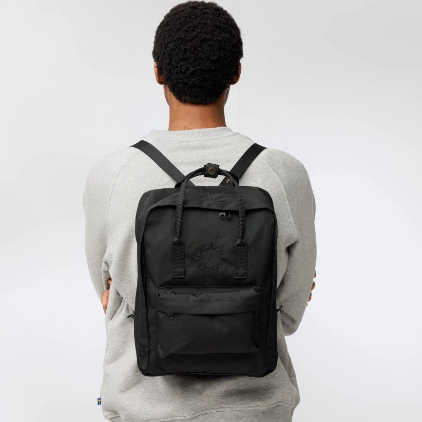 Fjällräven Kånken - RE-Kanken Black Special Series Backpack