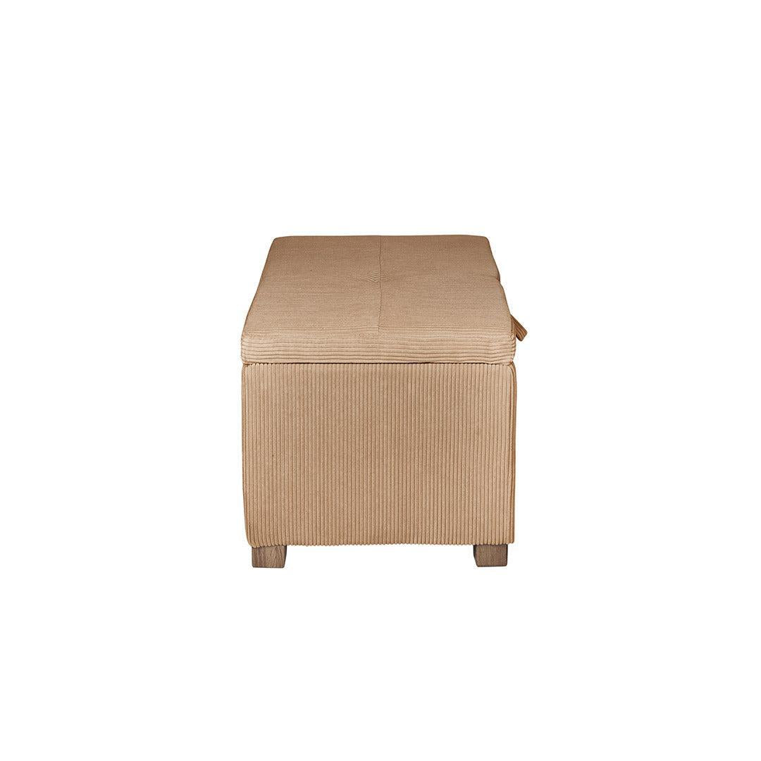 Gaia Baby Gaia Serena Footstool - Caramel Corduroy-Footstools-Caramel Corduroy- | Natural Baby Shower