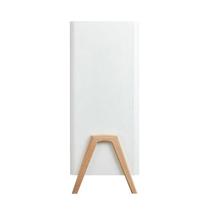 Gaia Baby Hera Cot Bed + Dresser + Wardrobe Three Piece Bundle - Scandi-White + Natural-Nursery Sets- | Natural Baby Shower