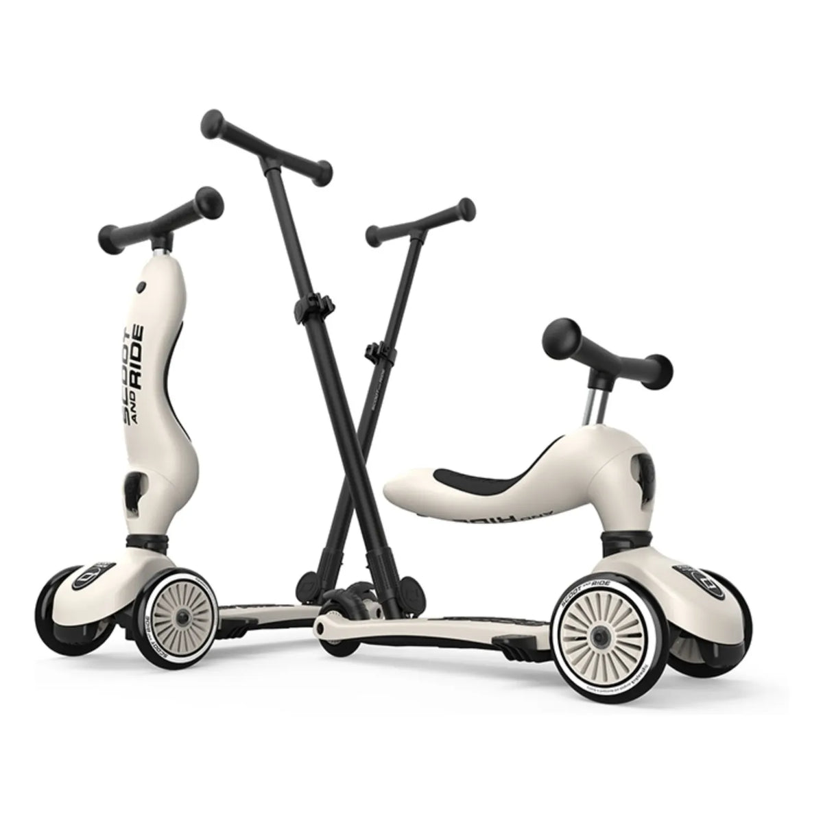 Scoot & Ride - Highwaykick 1 Push&Go Evolution Scooter | Beige