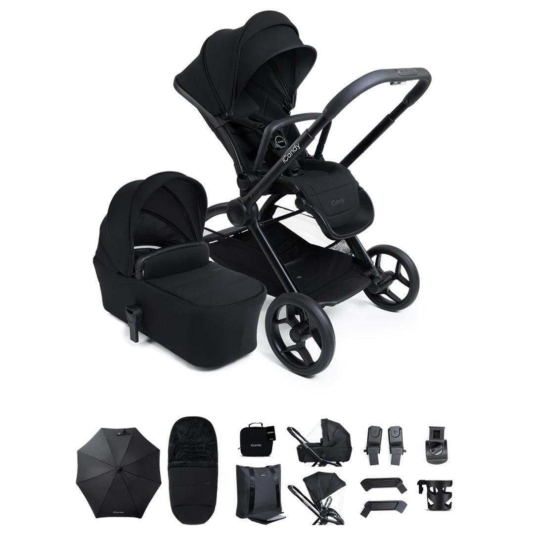 iCandy Core 2 Complete Bundle-Stroller Bundles-Black- | Natural Baby Shower