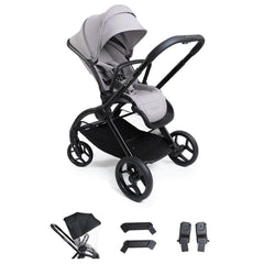 iCandy Core 2 Stroller - Storm Grey-Strollers-Storm Grey- | Natural Baby Shower