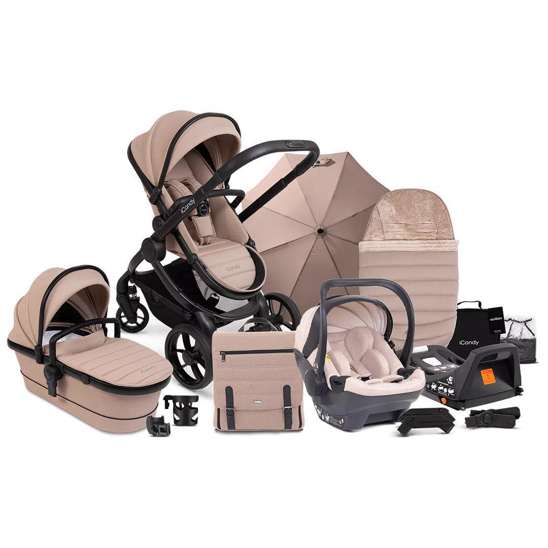 iCandy Peach 7 Complete Travel System with iCandy Cocoon-Travel Systems-Cookie- | Natural Baby Shower