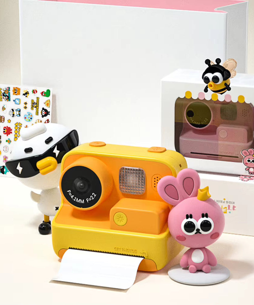 iPixi – Instant Print Digital Photo and Video Camera Pink