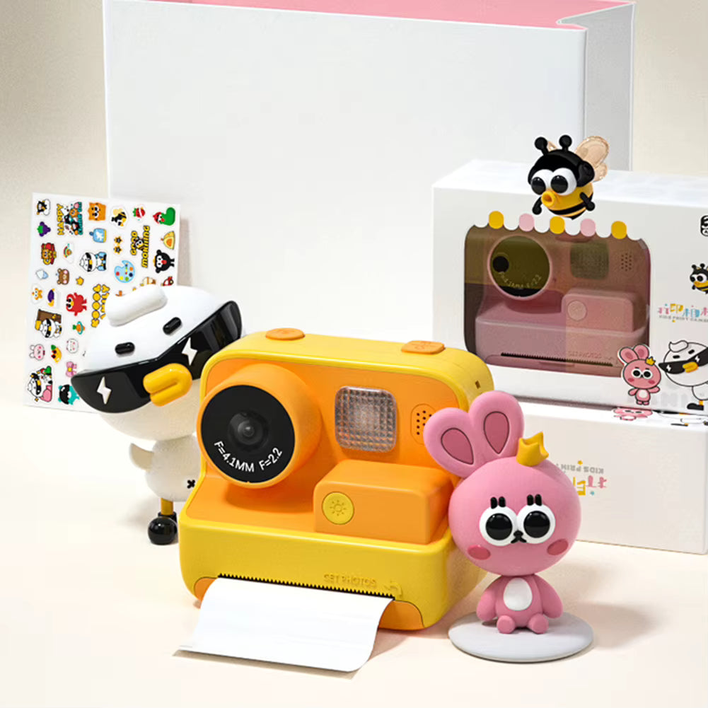 iPixi – Instant Print Digital Photo and Video Camera Pink