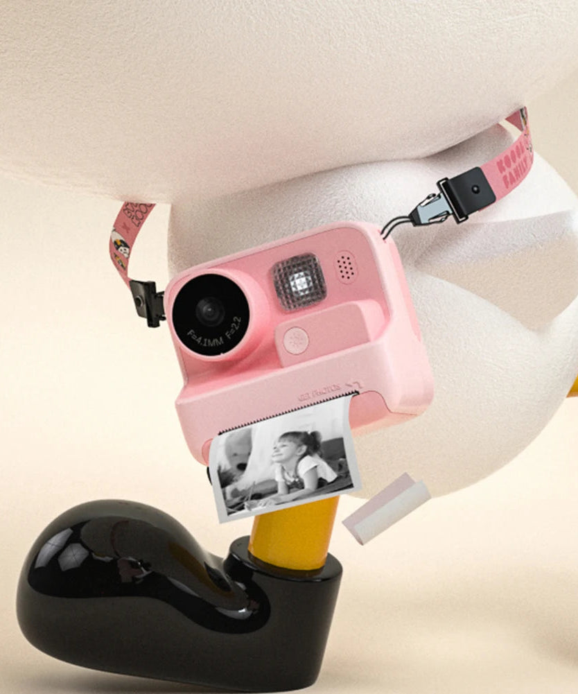 iPixi – Instant Print Digital Photo and Video Camera Orange