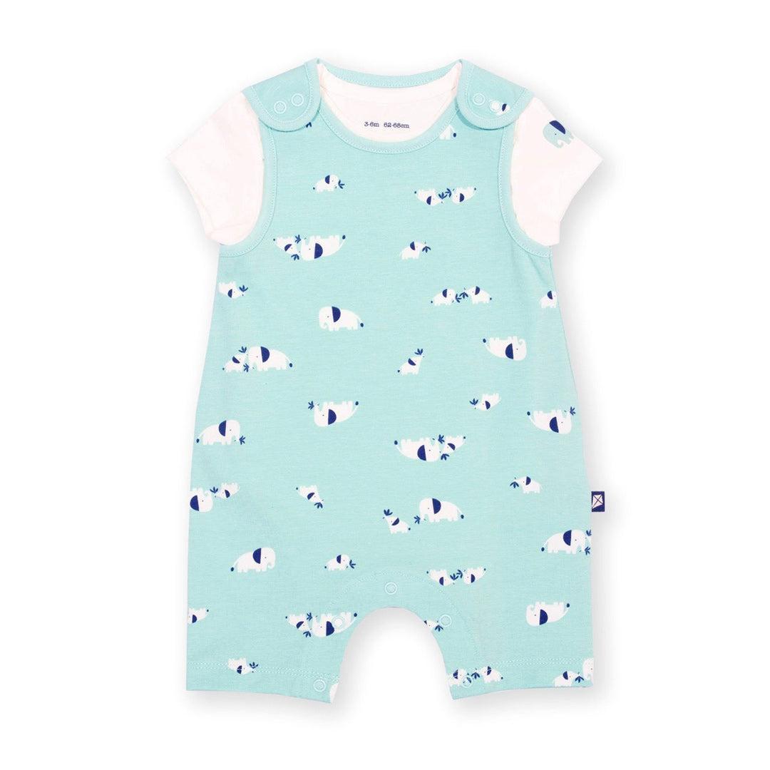 Kite Dungaree Set - Ele Time-Dungarees-Ele Time-0-3m | Natural Baby Shower