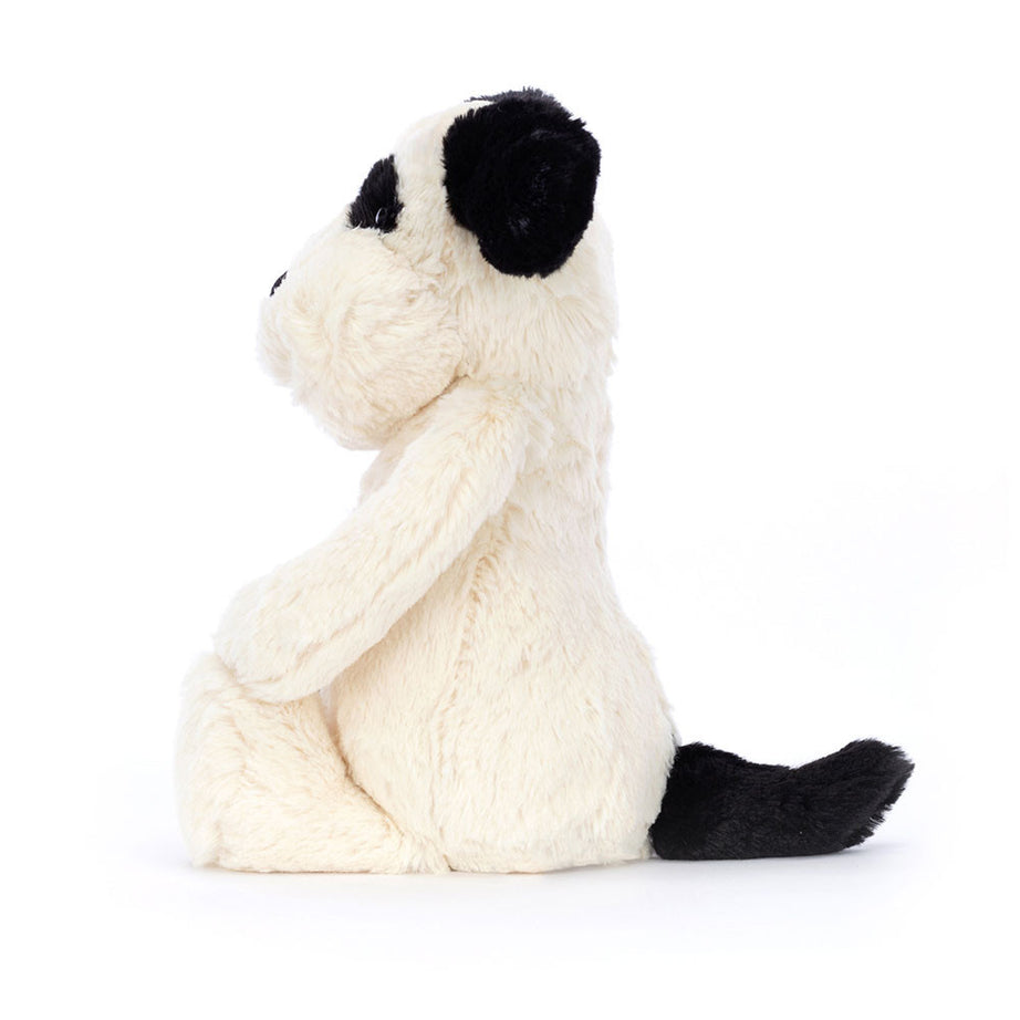 JellyCat - Shy Black & Cream Puppy Dog Plush Toy 31 cm