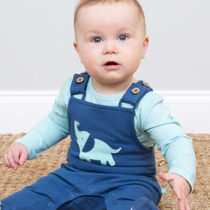 Kite Dungarees - Ele Time-Dungarees-Ele Time-0-3m | Natural Baby Shower