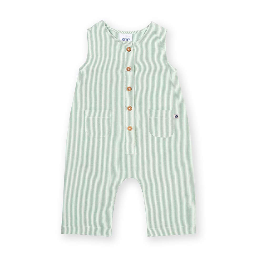 Kite Dungarees - Ticking-Dungarees-Ticking-0-3m | Natural Baby Shower