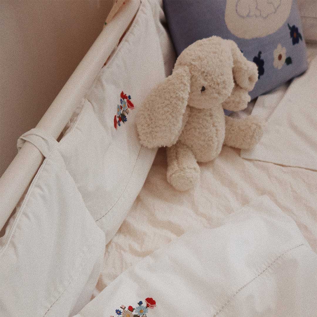 Konges Slojd Bunny Teddy LED Lamp - Cameo Rose-Lighting-Cameo Rose- | Natural Baby Shower