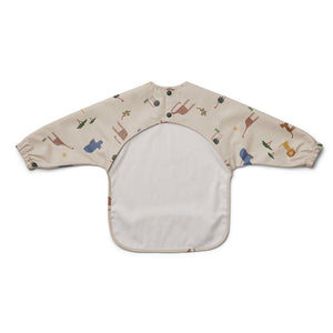 Liewood Merle Cape Bib - Safari - Sandy Mix-Bibs-Safari Sandy Mix- | Natural Baby Shower