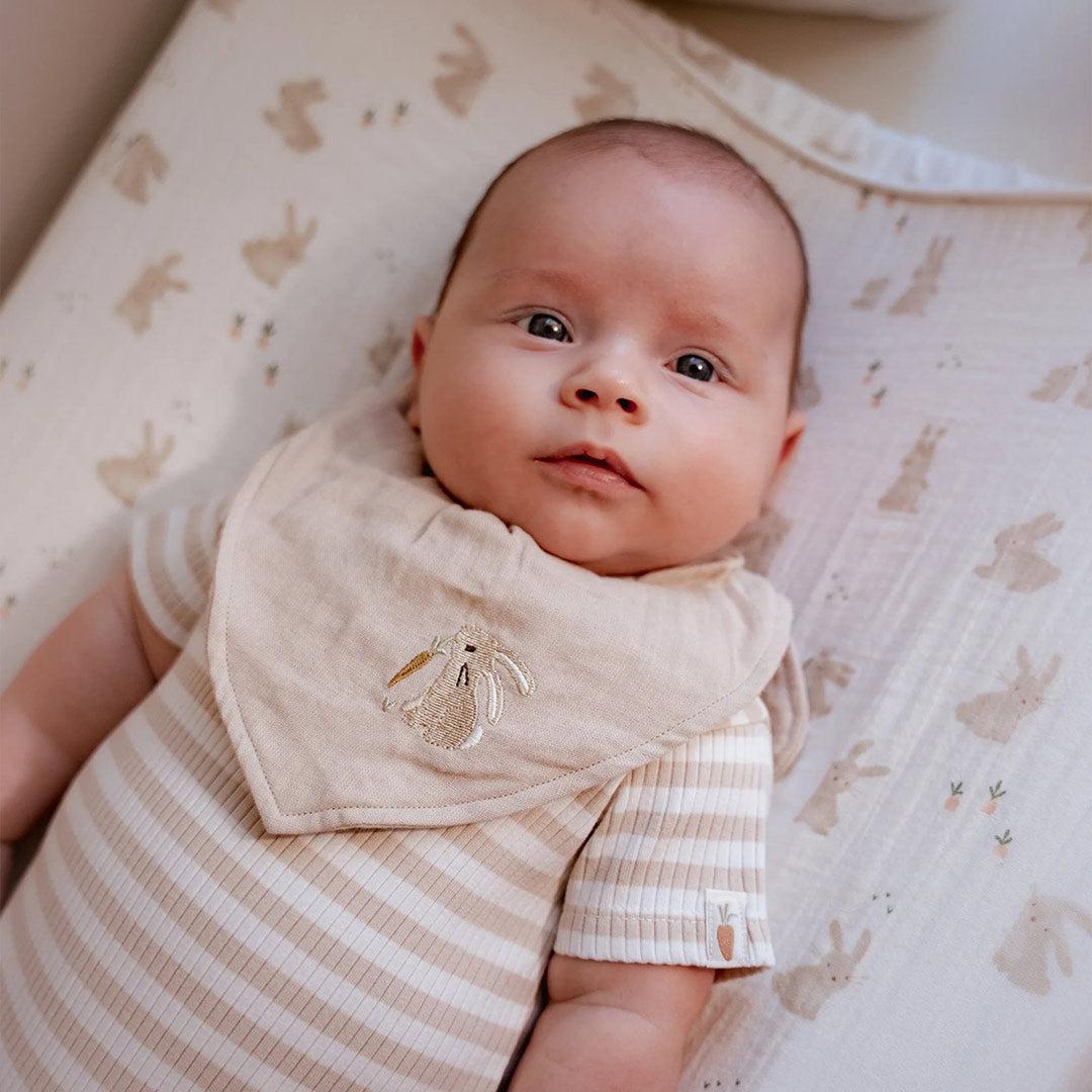 Little Dutch Bandana Bib Set of 2 - Baby Bunny-Bibs-Baby Bunny-One Size | Natural Baby Shower