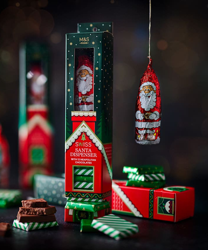 M&S Food - Santa Claus Swiss Chocolate