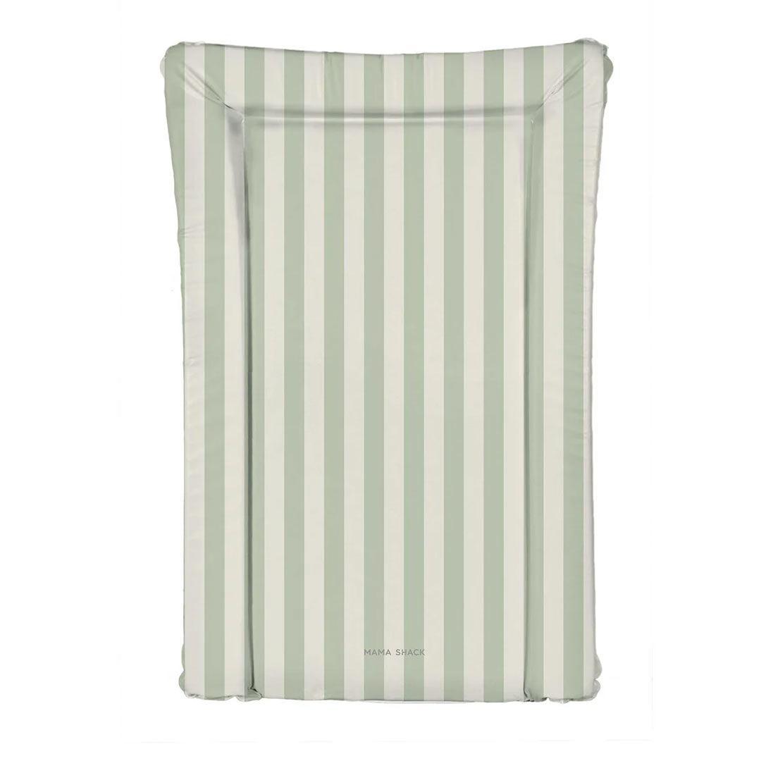 Mama Shack Changing Mat - Candy Stripe - Sage-Changing Mats-Candy Stripe - Sage- | Natural Baby Shower