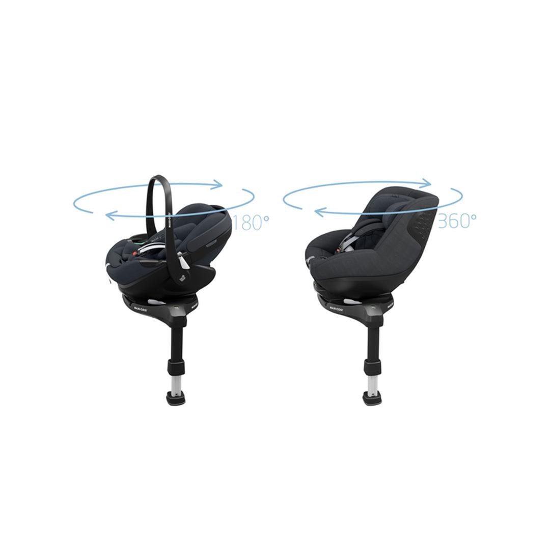 Maxi-Cosi FamilyFix 360 Pro Base - Black-Car Seat Bases-Black- | Natural Baby Shower