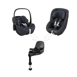Maxi-Cosi FamilyFix 360 Pro Base - Black-Car Seat Bases-Black- | Natural Baby Shower