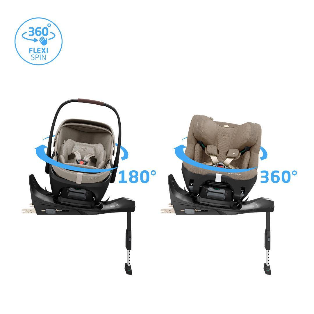 Maxi-Cosi FamilyFix Slide Pro - Black-Car Seat Bases-Black- | Natural Baby Shower