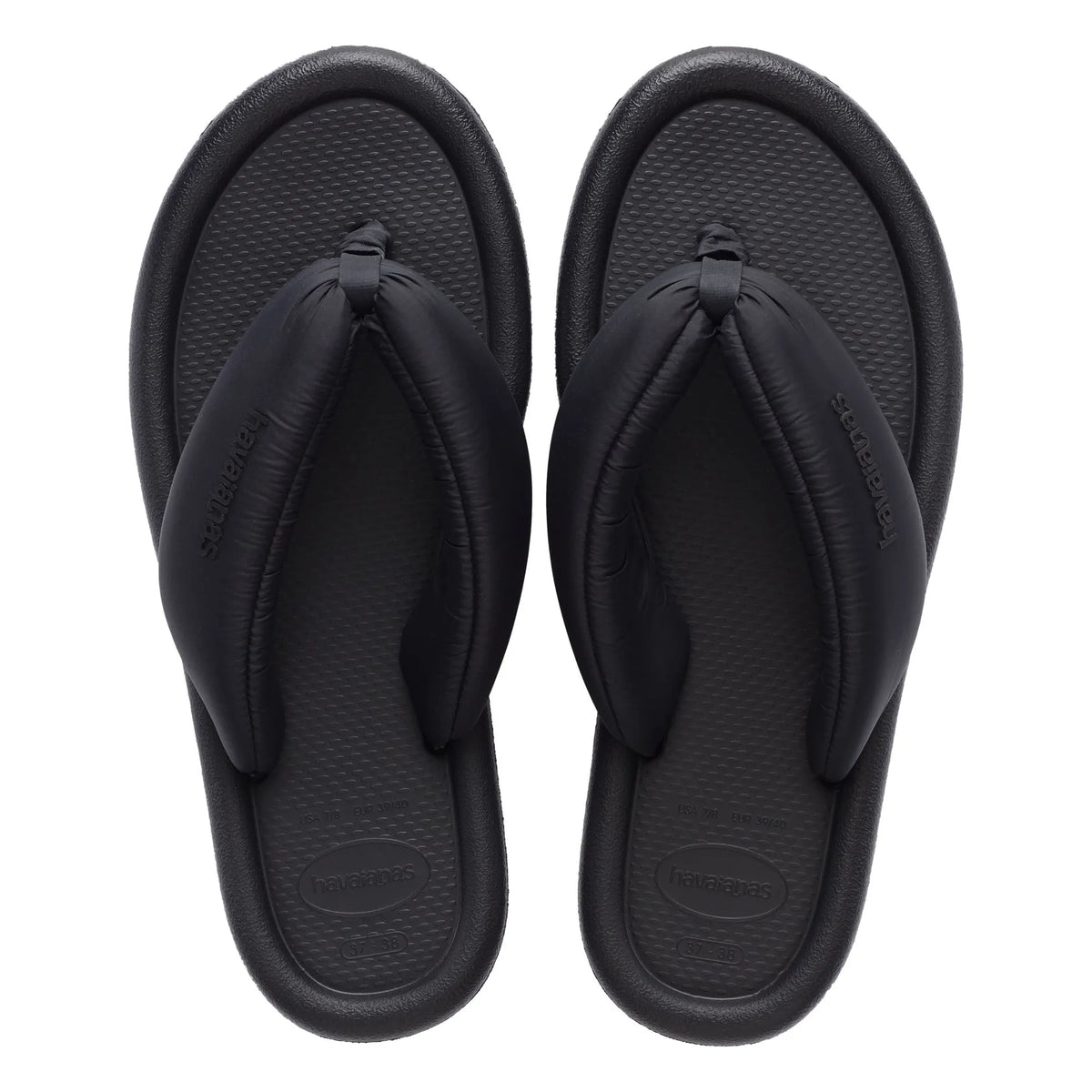 Havaianas - Maxi Puffed Up Toe-Post Sandals | Black
