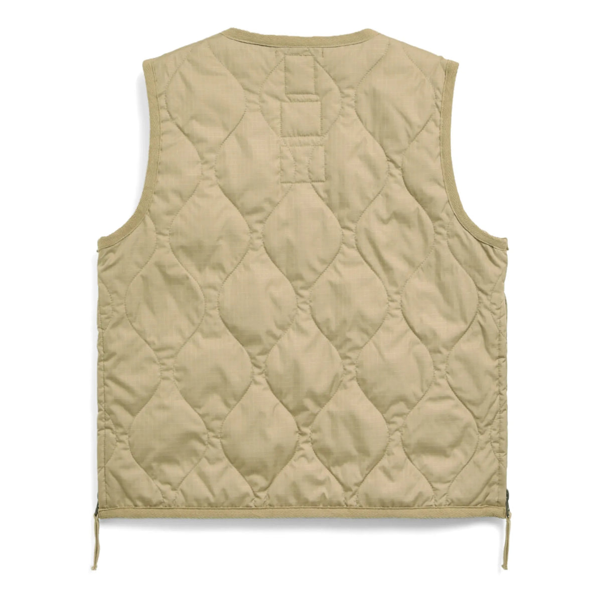 Taion - Military Sleeveless Quilted Jacket | Beige
