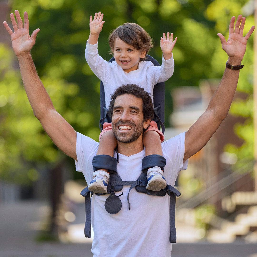 MiniMeis G5 Shoulder Carrier - Dusk Blue Core-Baby Carriers-Dusk Blue Core- | Natural Baby Shower