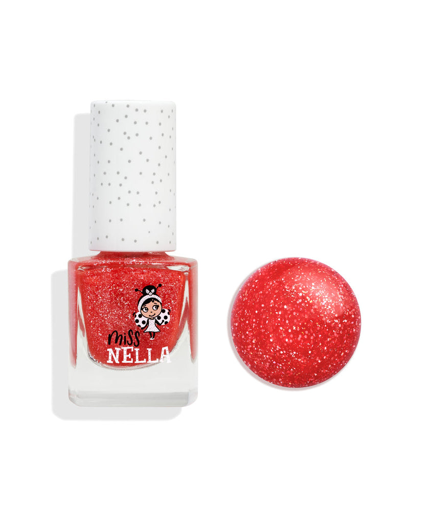 Miss Nella - Bright Red Peelable Nail Polish