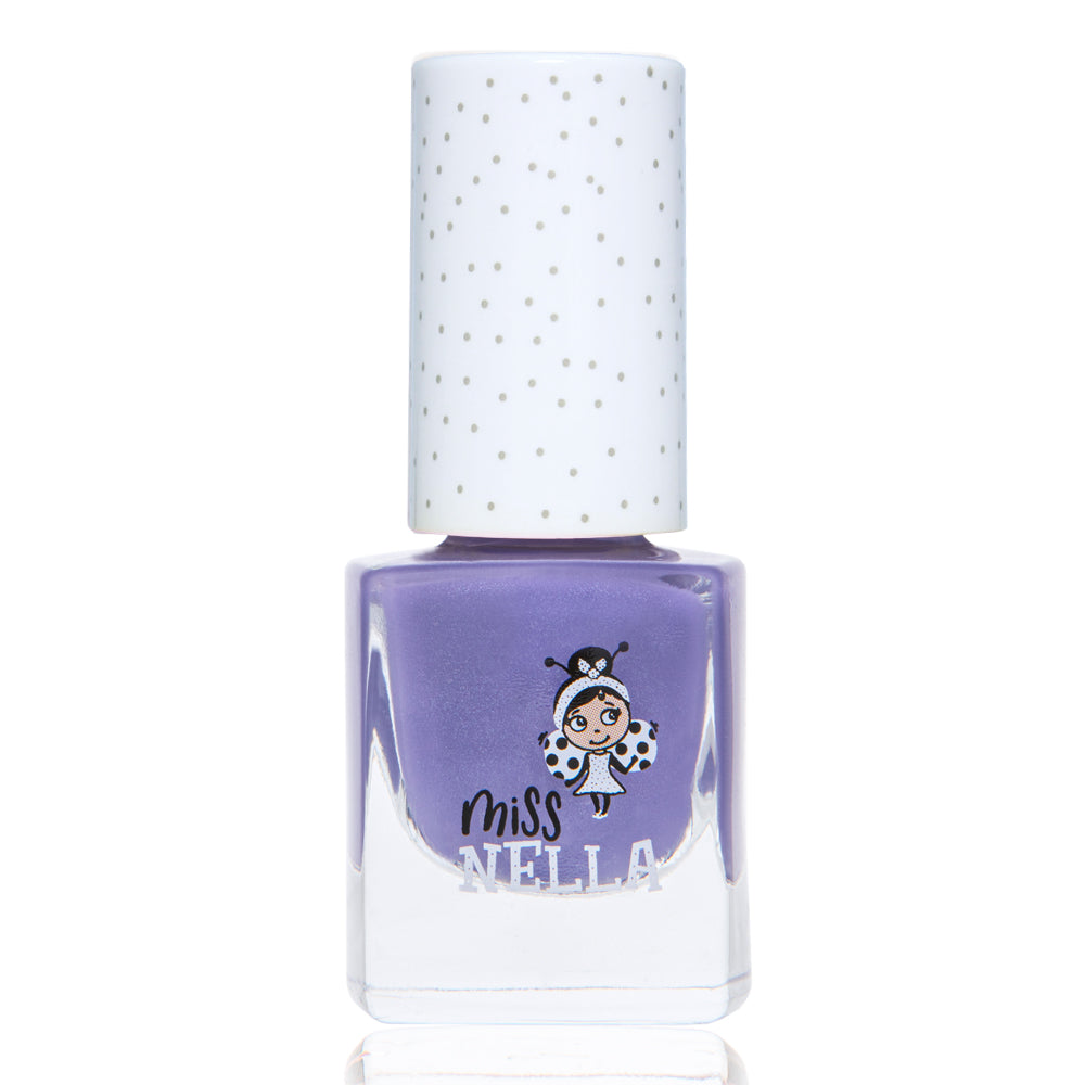 Miss Nella - Sweet Lavender: Deep Violet Peel-Off Nail Polish