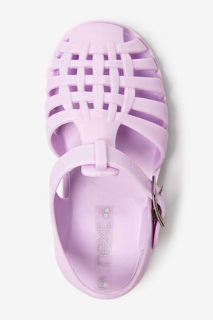 Next - Girls Jelly Jelly Lilac Sandals - 26.5 